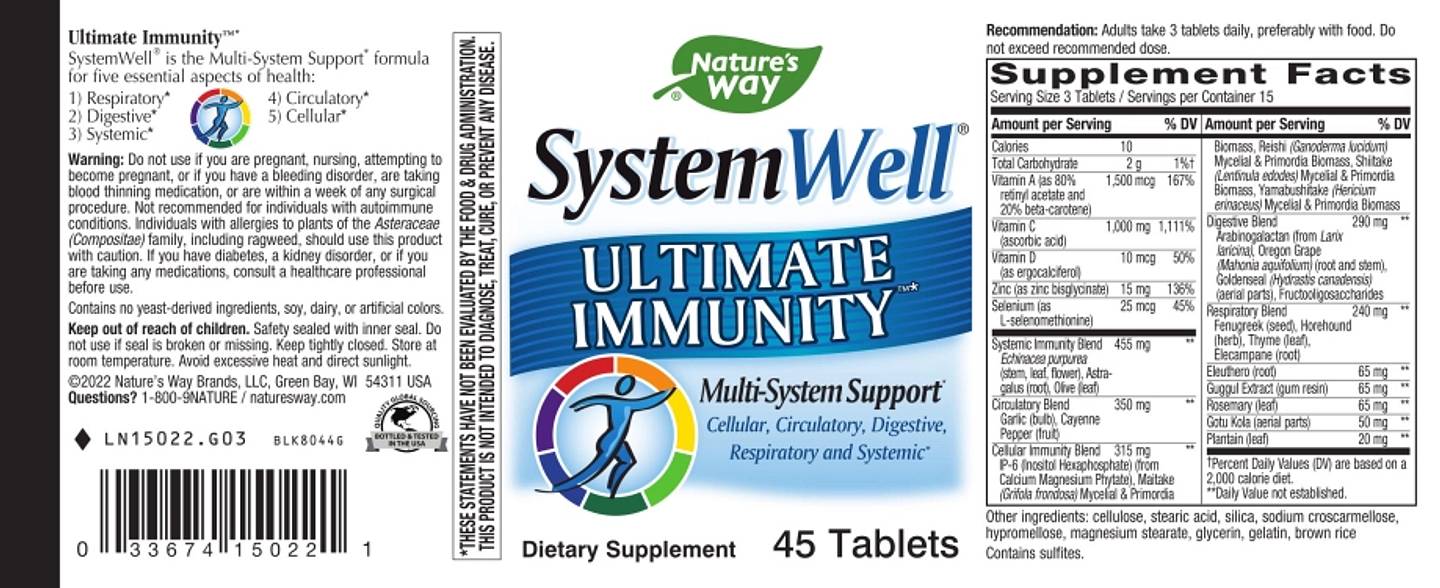 Nature's Way, System Well label