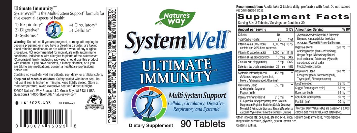 Nature's Way, System Well label