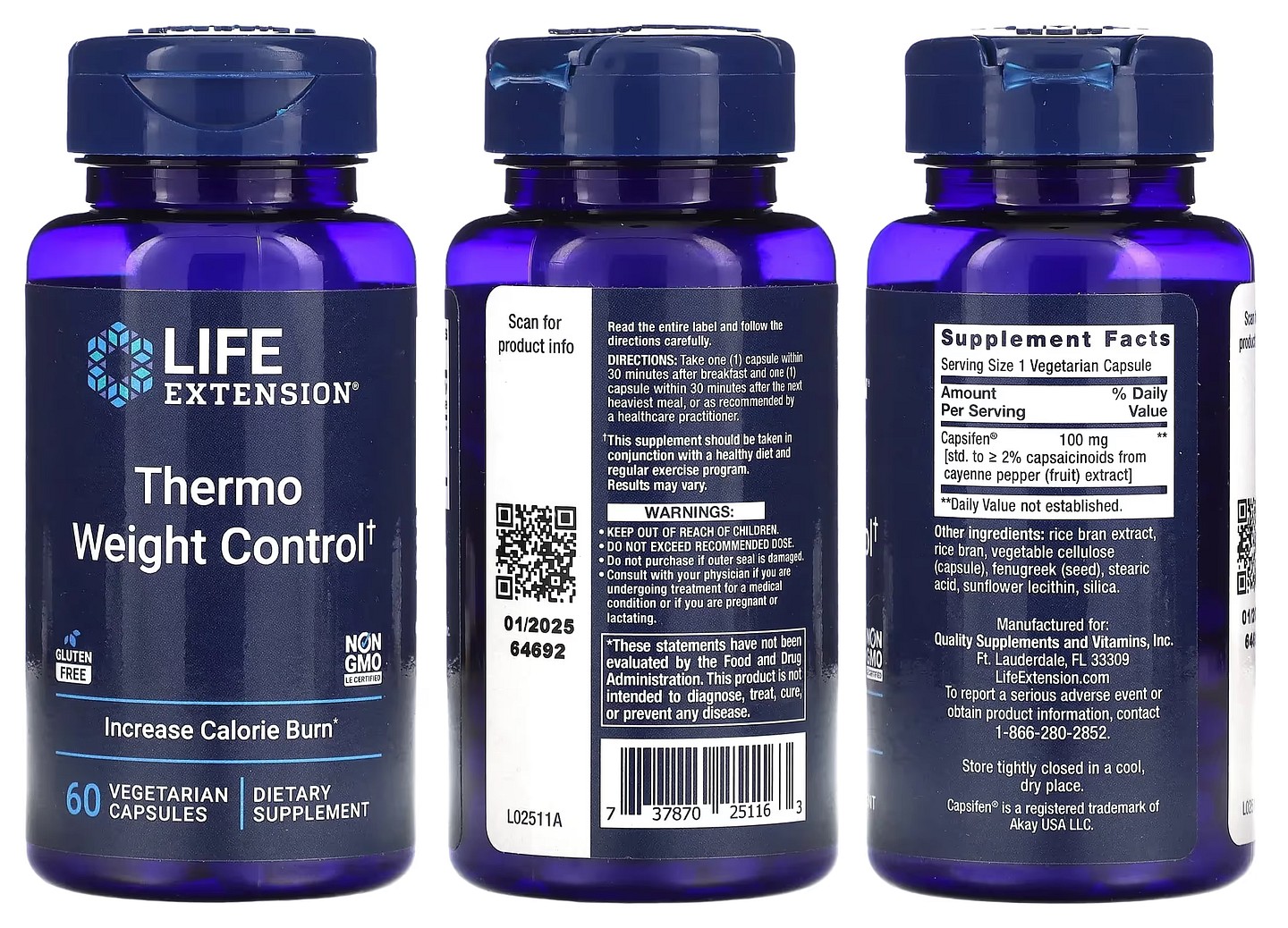 Life Extension, Thermo Weight Control packaging