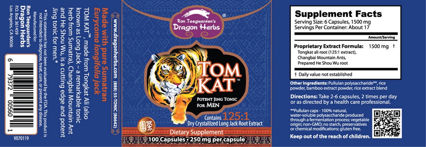 Dragon Herbs, Tom Kat label