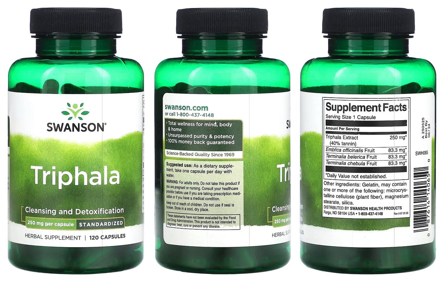 Swanson, Triphala packaging