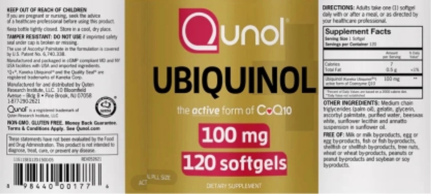Qunol, Ubiqunol label
