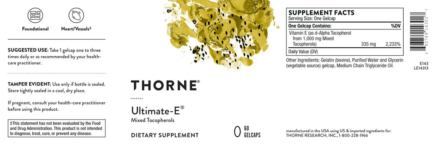 Thorne, Ultimate-E label