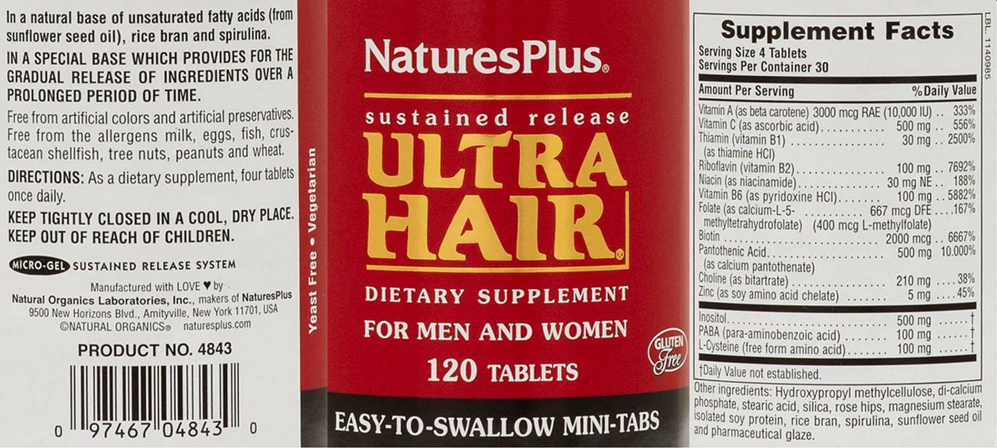 NaturesPlus, Ultra Hair label