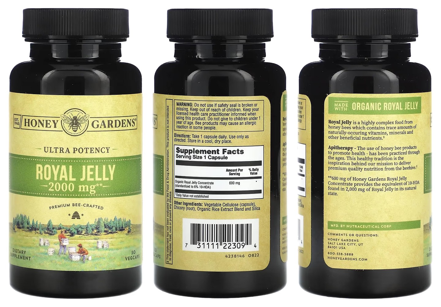 Honey Gardens, Ultra Potency packaging