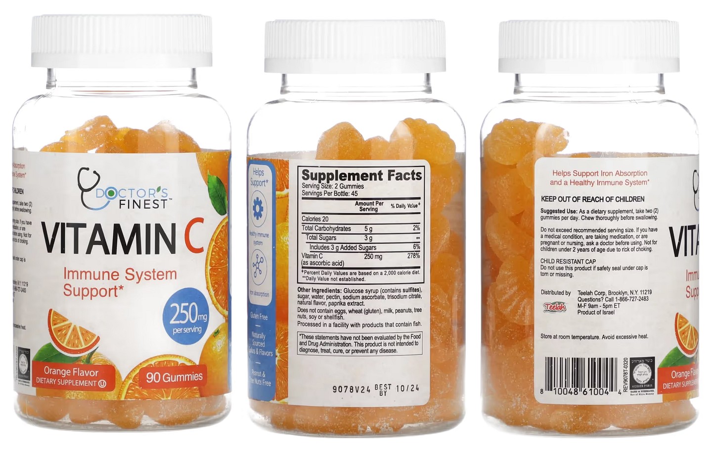 Doctor's Finest, Vitamin C packaging