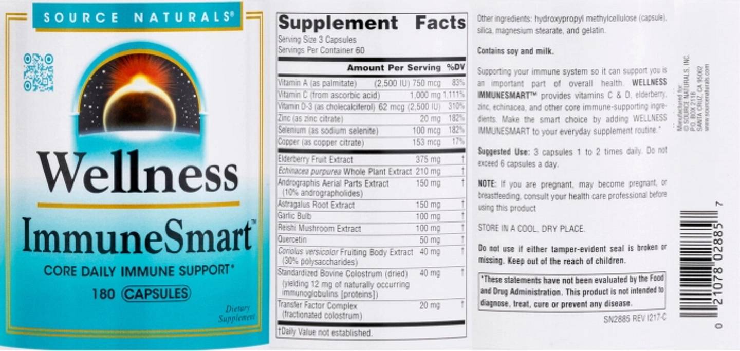 Source Naturals, Wellness label