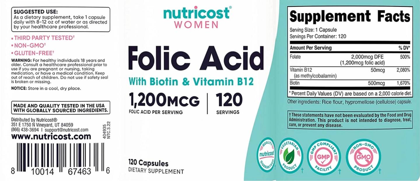 Nutricost, Women label