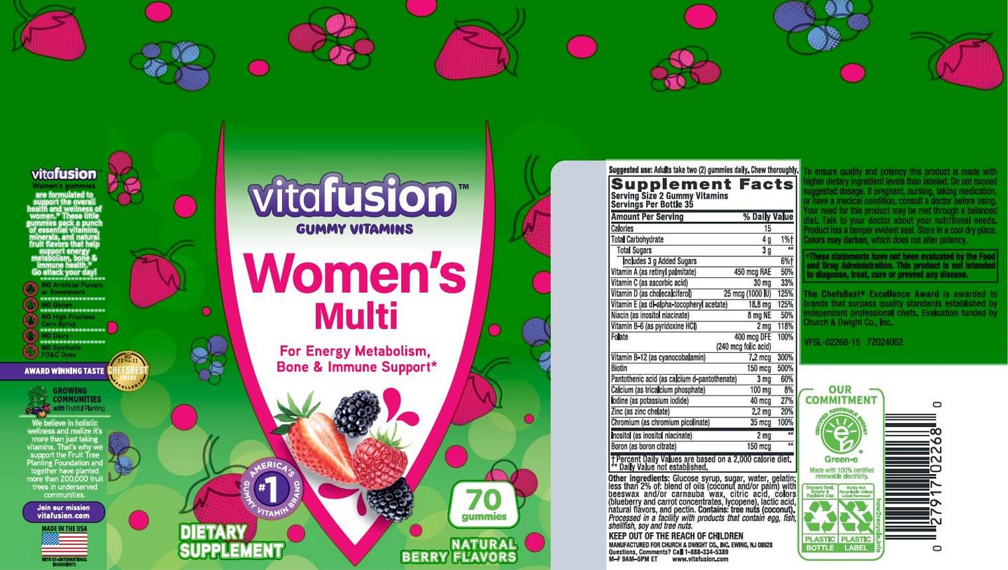 VitaFusion, Women's Multi label